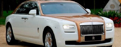 One-off Rolls-Royce Ghost Golden Sunbird revealed